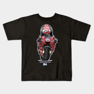 Andrea Dovizioso Cartoon Kids T-Shirt